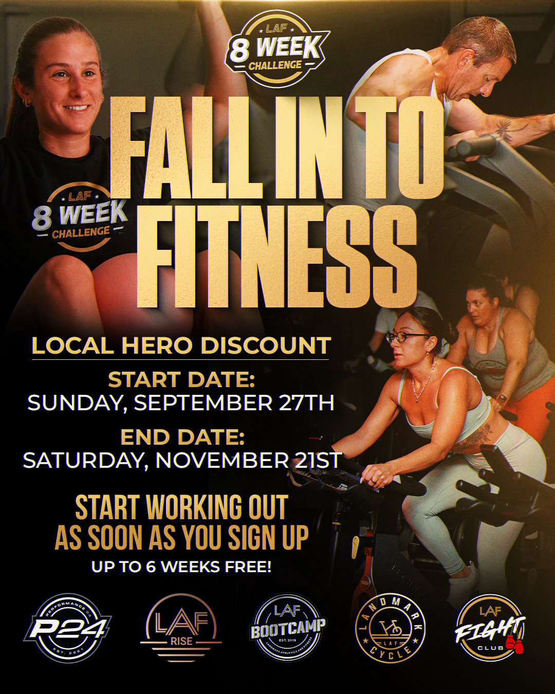 Fall Into Fitness 8 Week Challenge (Local Hero)